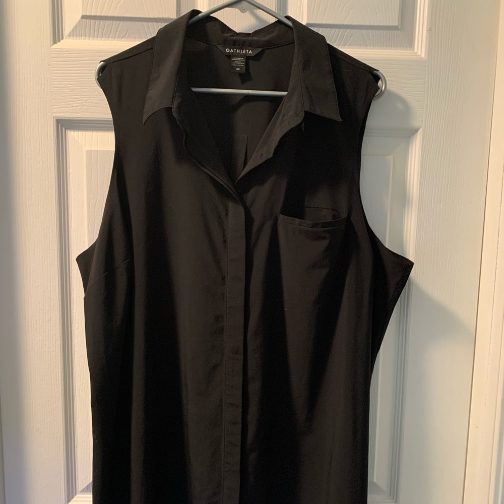 Athleta Urbanite II Tank, 2X, Black